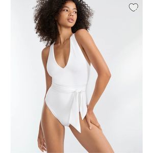 Becca Kali V-Neck One Piece Swimsuit Size Medium